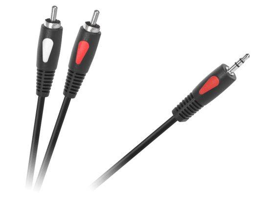 Kabel 2xRCA - JACK 3,5  1,0m