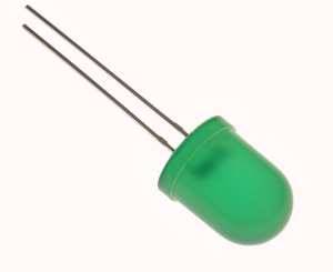 Dioda LED 10mm Zielona matowa