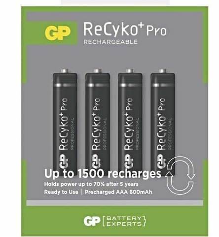 Akumulator  R03  800mAh GP Recyko+ Pro