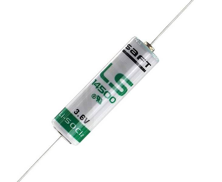 Bateria  3,6V ER14500 LS14500 2600mAh Saft druty