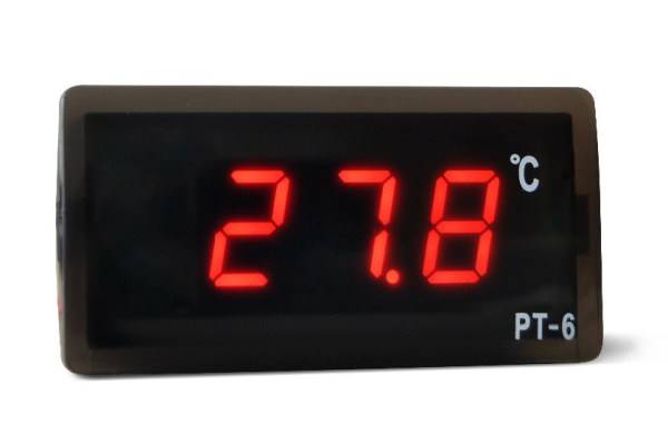 Termometr panelowy LED -40 +110st