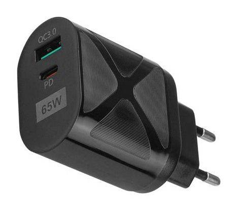 Ładowarka  USB sieciowa 65W QC USB + C