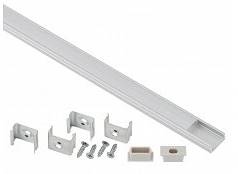 Listwa Profil LED Aluminium z kloszem 2m 15x6mm pt