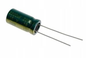 Kondensator  2200uF  16V 105°C  