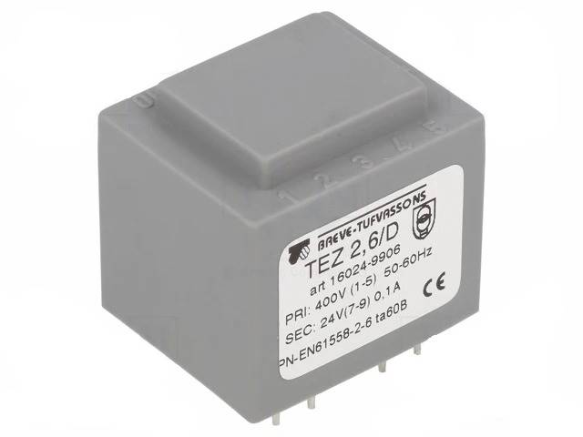 Transformator TSZ 2,6W 24V wej. 230V/400V