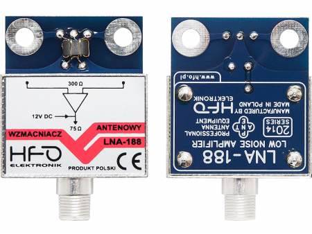 Wzmacniacz Ant. "F" 32dB LNA-188 ekran HQ