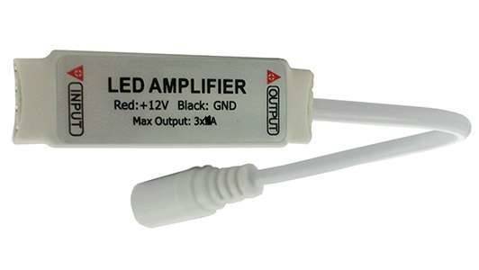 Wzmacniacz RGB  do taśm LED 3-kan. 3x2A mini