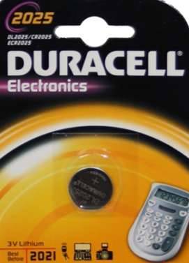 Bateria  CR2025  3V Lit  Duracell