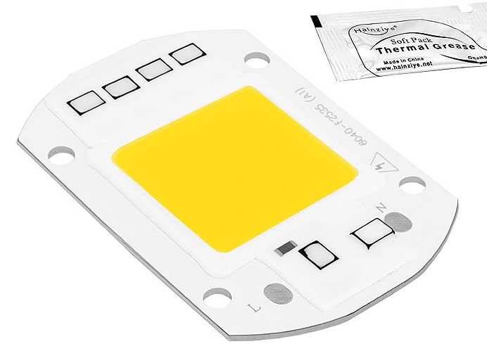 Dioda LED/  50W 230V Biała neutral