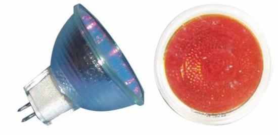 Żarówka Halogen  230V MR16 50W kolor