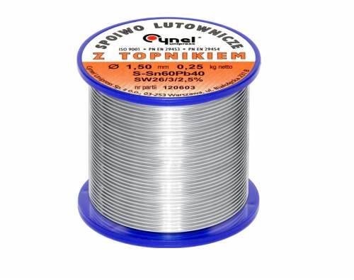 Cyna LC60 1,5mm   0,25kg  Cynel 1szp.