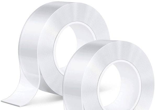 Taśma   klejąca dwustronna szer 30mm dł 1m2 bezbar