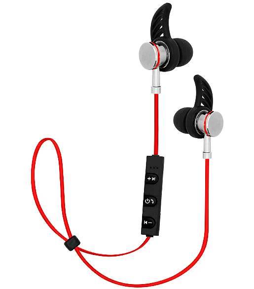 Słuchawki douszne Bluetooth BT 4.2 Fit sportowe