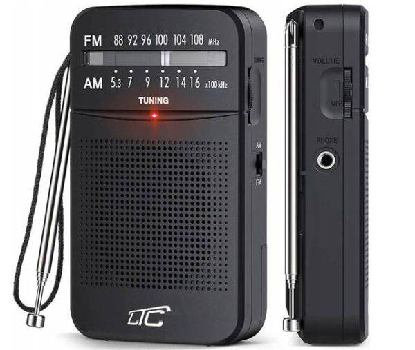 Radio  przenośne FM LTC 2x bat. mini