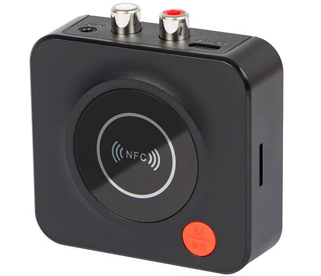 Transmiter Bluetooth AUX Jack OUT 2xRCA+C+micrSD