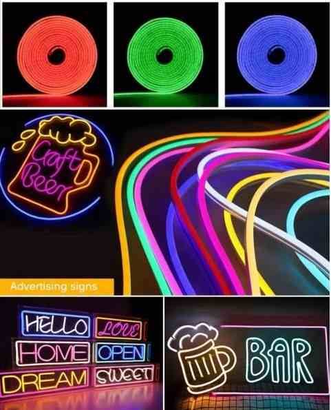 Diody LED Zestaw 5m RGB neon z pilotem