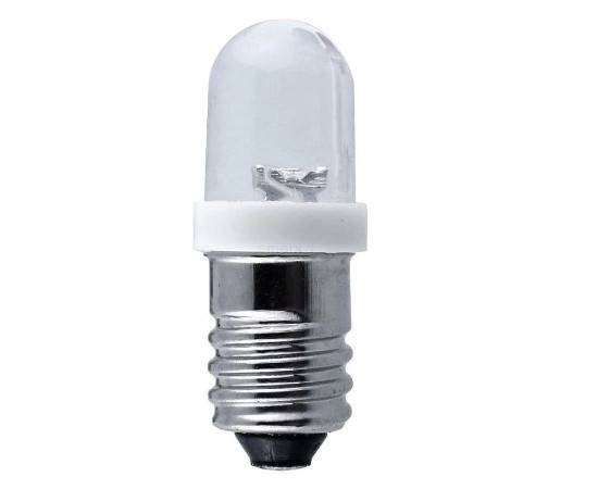 Żarówka LED   4,5V E10 zielona z gwintem