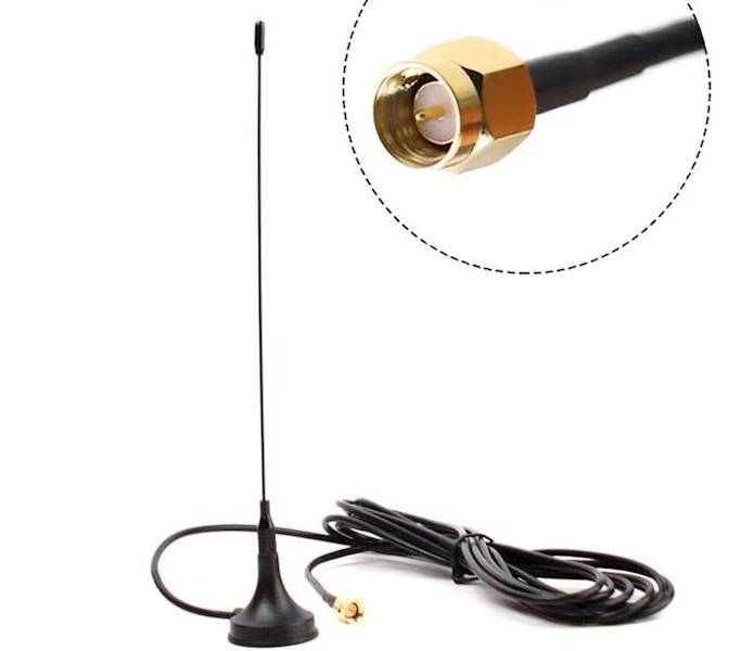 Antena   433MHz 3dB wt. SMA z przew 2m magnes