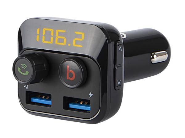 Transmiter FM Bluetooth USB SDmicro+ład 74-153