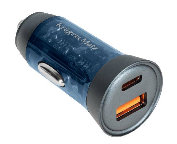 Ładowarka  USB sam. 43W + C Kruger&Matz