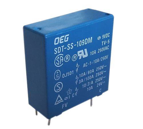 Przekaźnik   9V 10A SDTss109 TV-5