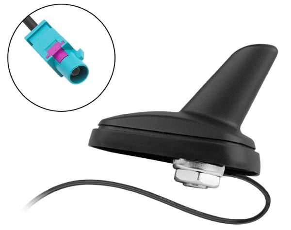 Antena sam. VW ze wzmacniaczem wtyk Fakra mała