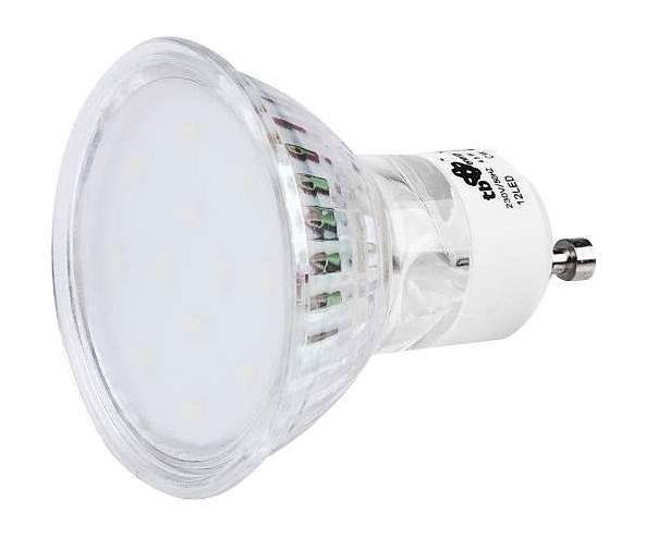 Żarówka LED 230V GU10  1,5W ciepła Spectrum