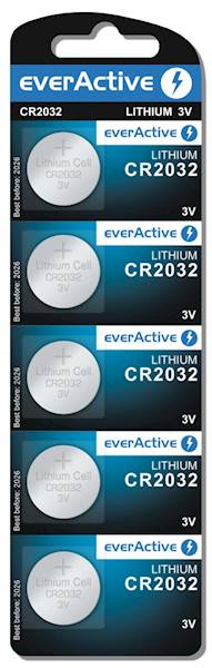 Bateria  CR2032  3V Lit  everActive 1szt