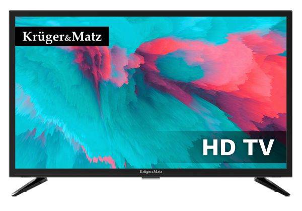 Telewizor LCD 24" Kruger&Matz HEVC 230/12V
