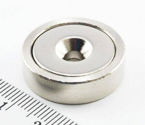 Magnes neodym. Chwytak 25mm do 25kg z gwint.9/4,5