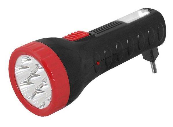 Latarka  LED z Aku. TS-1139  7 led+ COB