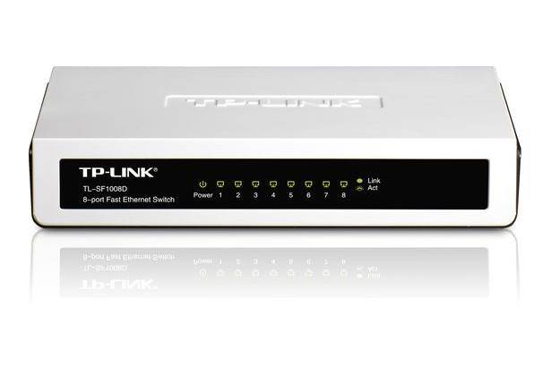 SWITCH  8*10/100 TP-LINK TL-SF1008D 