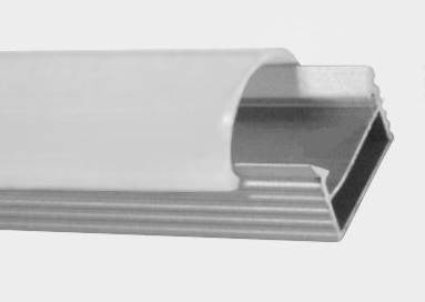 Listwa Profil LED Aluminium z kloszem 1m 15mm