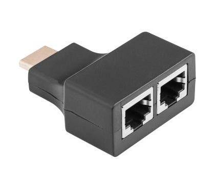 Przedłużacz HDMI po skrętce UTP RJ45 do 30m