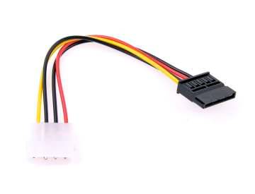 Kabel Zasil. Molex / SATA 15cm