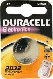 Bateria  CR2032  3V Lit  Duracell 1szt