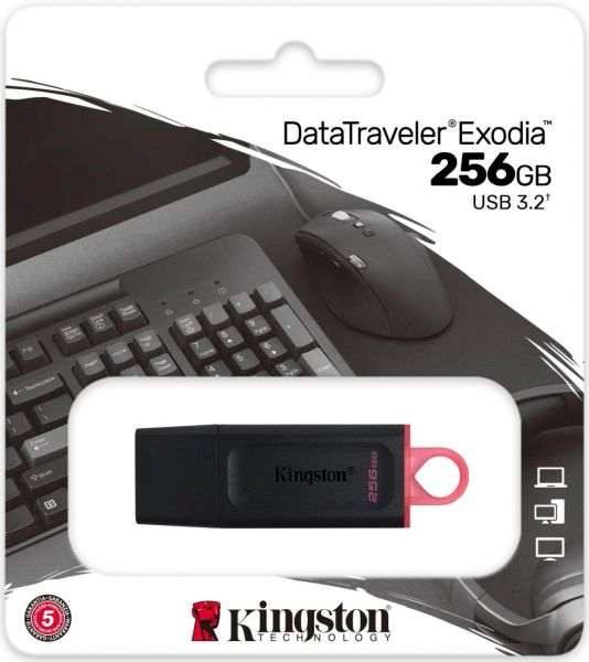 Pendrive 256GB Kingston DT Exodia 3.2 G1