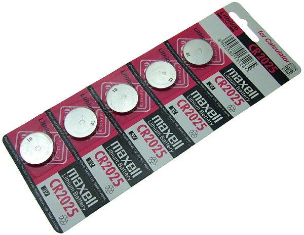 Bateria CR2025 3V Lit Maxell