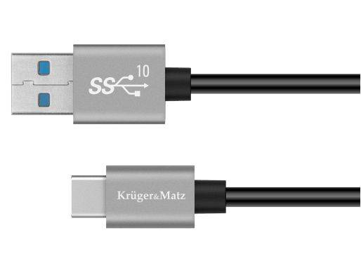Kabel USB A typ-C wt. 0,5m Kruger&Matz