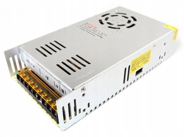 Zasilacz 12V 33A 400W metal + wentylator