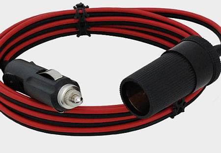 Przedłużacz zapalniczki kabel Sam. wt/gn 3m