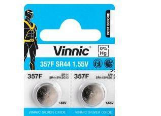 Bateria  AG13  SR44 Vinnic srebrowa 1szt