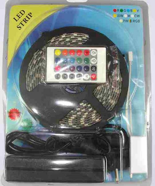Diody LED taśma Biała Ciepła+Zimna IP65 300led kpl