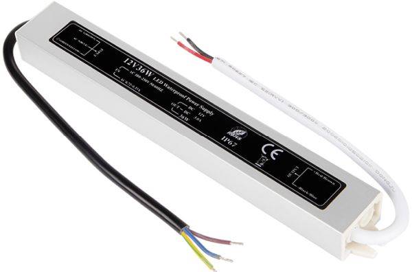 Zasilacz 12V  3,0A 36W IP67 instalacyjny