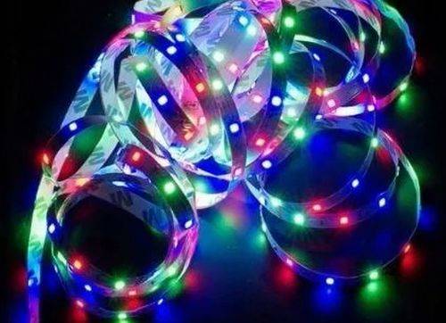 Diody LED taśma RGB 3528 IP65 1m/60led  12V