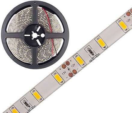 Diody LED taśma Biała Ciepła IP65 1m/ 60led 5630