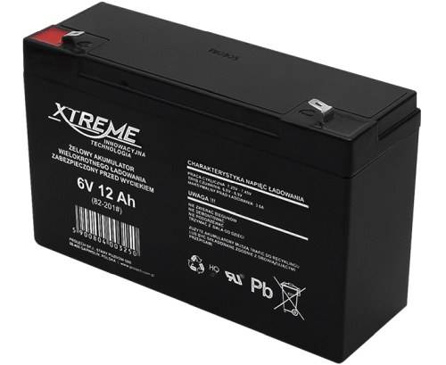 Akumulator 6V 12Ah Vipow Rebel Xtreme