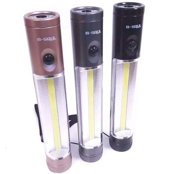 Latarka Warsztatowa LED+ COB na baterie