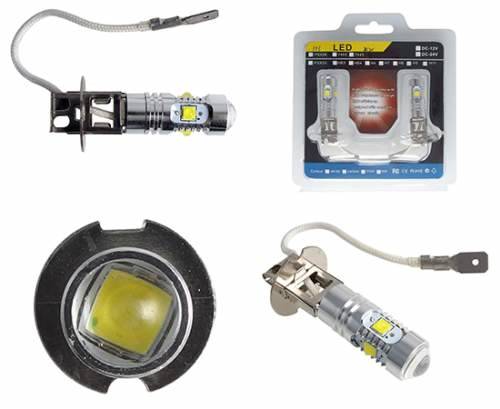 Żarówka LED  12V sam. H3  25W 2szt/kpl