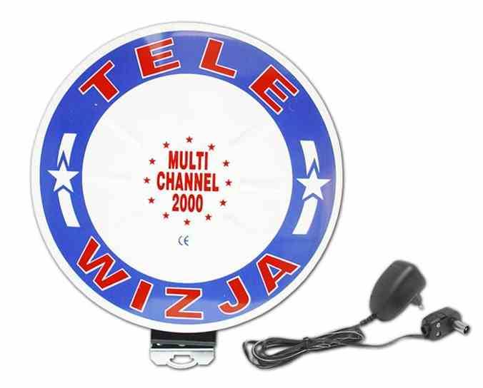 Antena  TV  Multi DVB-T Tele-Wizja 35cm